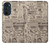 S3819 Retro Vintage Paper Case For Motorola Edge 30 Pro