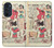 S3820 Vintage Cowgirl Fashion Paper Doll Case For Motorola Edge 30 Pro