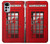 S0058 British Red Telephone Box Case For Motorola Moto G22