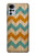 S3033 Vintage Wood Chevron Graphic Printed Case For Motorola Moto G22