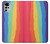 S3799 Cute Vertical Watercolor Rainbow Case For Motorola Moto G22