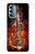S0864 Fire Violin Case For Motorola Moto G Stylus 5G (2022)