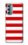 S2364 Red and White Striped Case For Motorola Moto G Stylus 5G (2022)