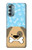 S2669 Cute Dog Paws Bones Cartoon Case For Motorola Moto G Stylus 5G (2022)