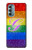 S2899 Rainbow LGBT Gay Pride Flag Case For Motorola Moto G Stylus 5G (2022)