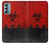 S2917 Biohazards Virus Red Alert Case For Motorola Moto G Stylus 5G (2022)