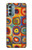 S3409 Squares Concentric Circles Case For Motorola Moto G Stylus 5G (2022)