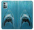 S0830 White Shark Case For Nokia G11, G21