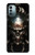 S1027 Hardcore Metal Skull Case For Nokia G11, G21