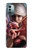 S1237 Baby Red Fire Dragon Case For Nokia G11, G21