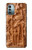 S1307 Fish Wood Carving Graphic Printed Case For Nokia G11, G21