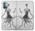 S1432 Skull Octopus X-ray Case For Nokia G11, G21