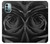 S1598 Black Rose Case For Nokia G11, G21