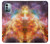 S1963 Nebula Rainbow Space Case For Nokia G11, G21