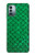 S2704 Green Fish Scale Pattern Graphic Case For Nokia G11, G21