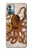 S2801 Vintage Octopus Case For Nokia G11, G21