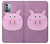 S3269 Pig Cartoon Case For Nokia G11, G21