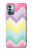 S3514 Rainbow Zigzag Case For Nokia G11, G21