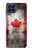 S2490 Canada Maple Leaf Flag Texture Case For Samsung Galaxy M53