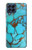 S2685 Aqua Turquoise Gemstone Graphic Printed Case For Samsung Galaxy M53