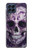 S3582 Purple Sugar Skull Case For Samsung Galaxy M53