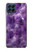 S3713 Purple Quartz Amethyst Graphic Printed Case For Samsung Galaxy M53