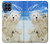 S3794 Arctic Polar Bear and Seal Paint Case For Samsung Galaxy M53