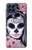 S3821 Sugar Skull Steam Punk Girl Gothic Case For Samsung Galaxy M53
