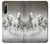 S0933 White Horses Case For Sony Xperia 10 IV