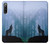 S0935 Wolf Howling in Forest Case For Sony Xperia 10 IV