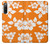 S2245 Hawaiian Hibiscus Orange Pattern Case For Sony Xperia 10 IV