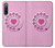 S2847 Pink Retro Rotary Phone Case For Sony Xperia 10 IV