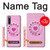 S2847 Pink Retro Rotary Phone Case For Sony Xperia 10 IV