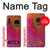 S3201 Pink Peacock Feather Case For Sony Xperia 10 IV