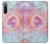 S3709 Pink Galaxy Case For Sony Xperia 10 IV