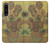 S0214 Van Gogh Vase Fifteen Sunflowers Case For Sony Xperia 1 IV