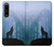 S0935 Wolf Howling in Forest Case For Sony Xperia 1 IV