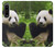 S1073 Panda Enjoy Eating Case For Sony Xperia 1 IV