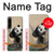 S2210 Panda Fluffy Art Painting Case For Sony Xperia 1 IV