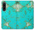 S2377 Turquoise Gemstone Texture Graphic Printed Case For Sony Xperia 1 IV