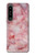 S2843 Pink Marble Texture Case For Sony Xperia 1 IV