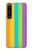 S3678 Colorful Rainbow Vertical Case For Sony Xperia 1 IV