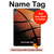 S0980 Basketball Sport Hard Case For iPad Air (2020, 2022), Air 11 (2024,2025,2026), Pro 11 (2022)