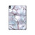 S2316 Dark Blue Marble Texture Graphic Print Hard Case For iPad Air (2020, 2022), Air 11 (2024,2025,2026), Pro 11 (2022)