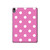 S2358 Pink Polka Dots Hard Case For iPad Air (2022,2020, 4th, 5th), iPad Pro 11 (2022, 6th)