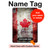 S2490 Canada Maple Leaf Flag Texture Hard Case For iPad Air (2020, 2022), Air 11 (2024,2025,2026), Pro 11 (2022)