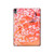S2543 Japanese Kimono Style Flower Pattern Hard Case For iPad Air (2020, 2022), Air 11 (2024,2025,2026), Pro 11 (2022)
