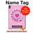 S2847 Pink Retro Rotary Phone Hard Case For iPad Air (2020, 2022), Air 11 (2024,2025,2026), Pro 11 (2022)