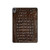 S2850 Brown Skin Alligator Graphic Printed Hard Case For iPad Air (2020, 2022), Air 11 (2024,2025,2026), Pro 11 (2022)