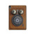 S3146 Antique Wall Retro Dial Phone Hard Case For iPad Air (2020, 2022), Air 11 (2024,2025,2026), Pro 11 (2022)